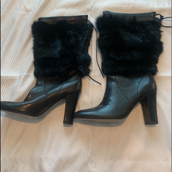 Calvin Klein faux fur leather winter boot - Picture 4 of 4